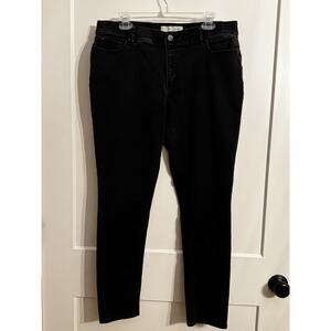 Cest 1946 Black Denim Jeans Contemporary Sz 14